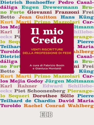 cover image of Il mio Credo
